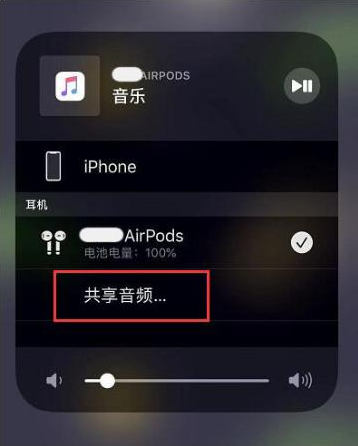 凤阳苹果14音频维修点分享iPhone14音频共享设置方法 