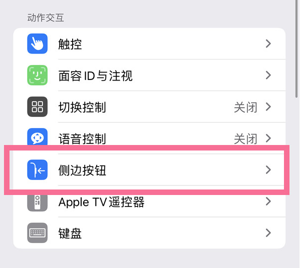 凤阳苹果14维修店分享iPhone14 Plus侧键双击下载功能关闭方法 