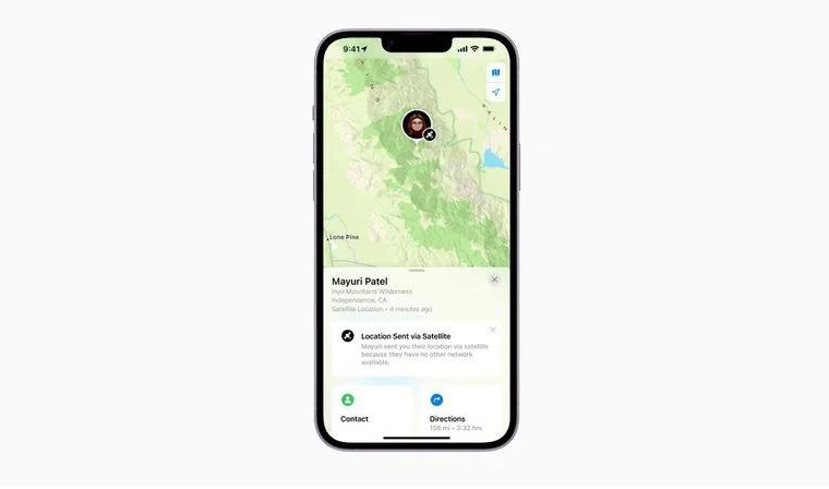 凤阳苹果14维修分享iPhone14系列中 FindMy功能通过卫星分享位置方法教程 